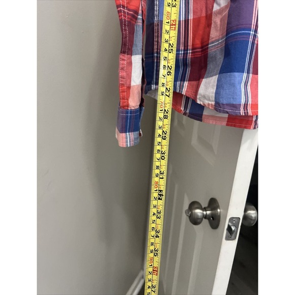 Hollister Plaid Button Up Shirt Size XL - Picture 9 of 9